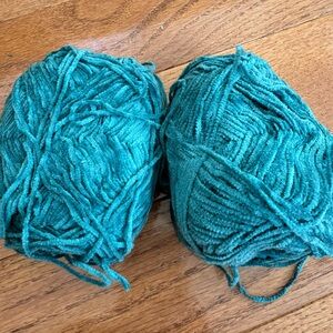 Rowan Fine Cotton Chenille Yarn - 2 skeins 383 Turquoise